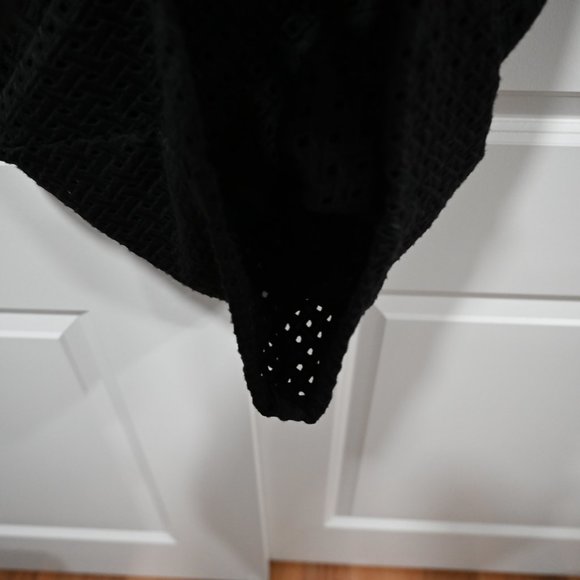 Bec & Bridge Size 6 Black Sheath Dress Black Into the Mystic Midi | Size 6 - Picture 7 of 9